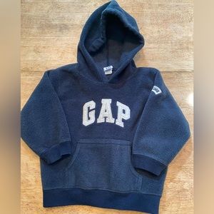 Vintage‎ Baby Gap XL (18-24 Months) Navy Graphic Hoodie